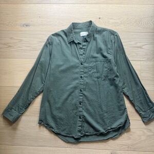 Universal Thread Olive Green Button-Down Shirt